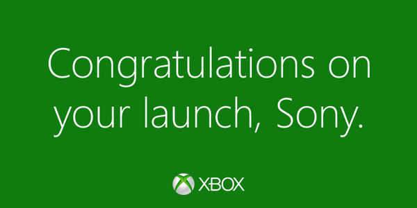 Microsoft gratuliert Sony zum Launch der PlayStation 4 3
