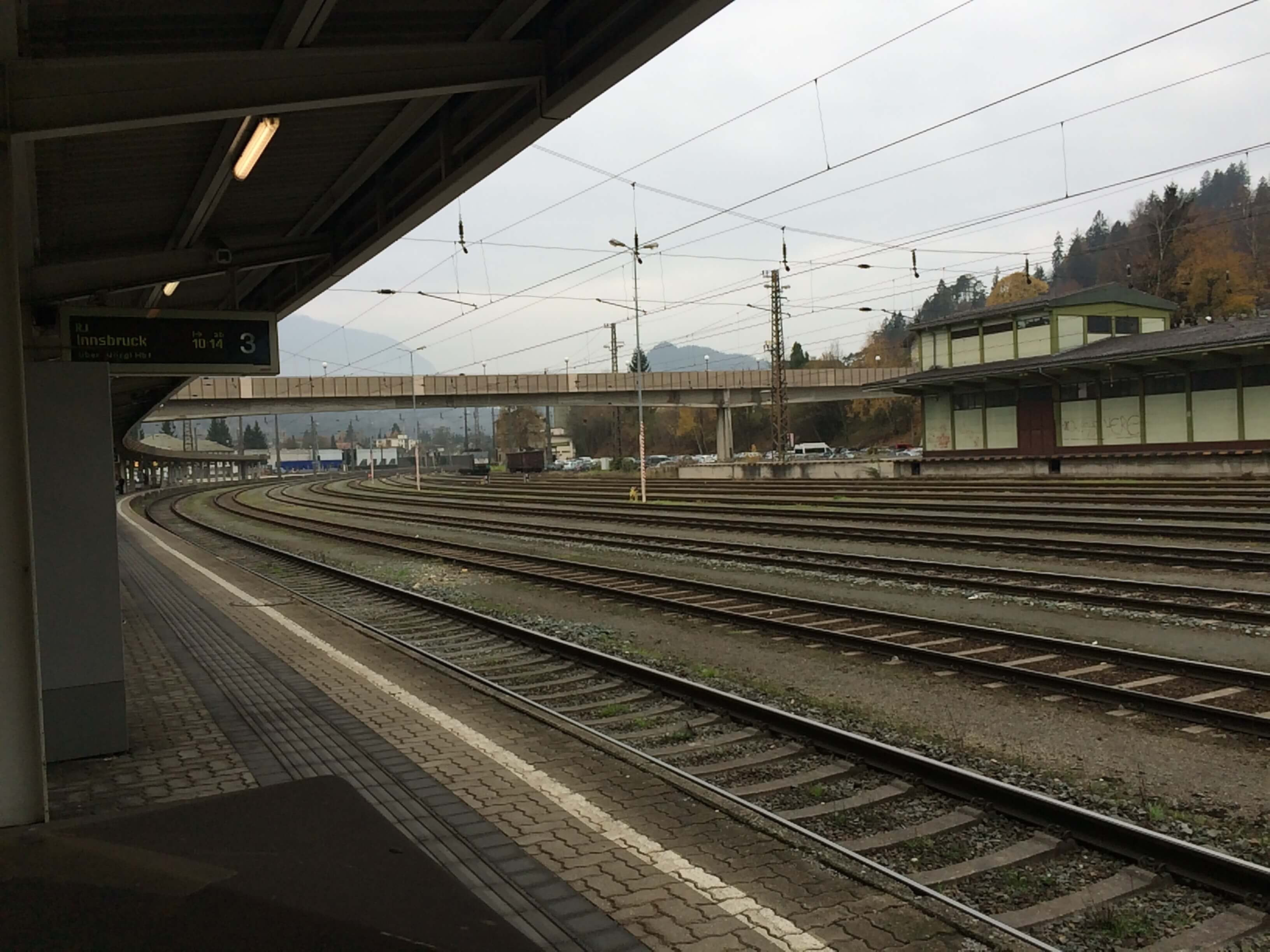 Mit dem Zug nach Innsbruck #Mutprobe 2