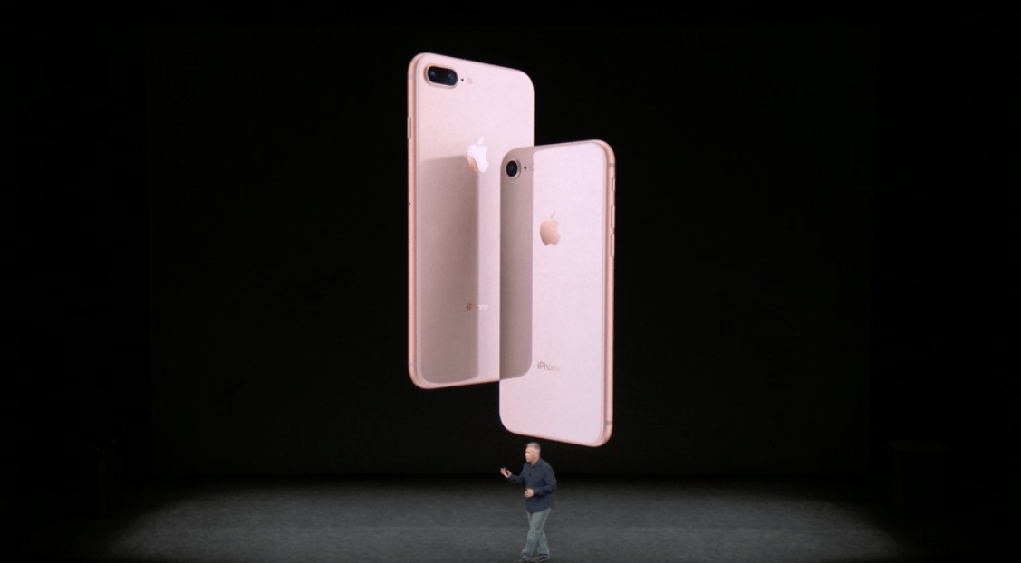 iPhone 8 mit Glas-Design