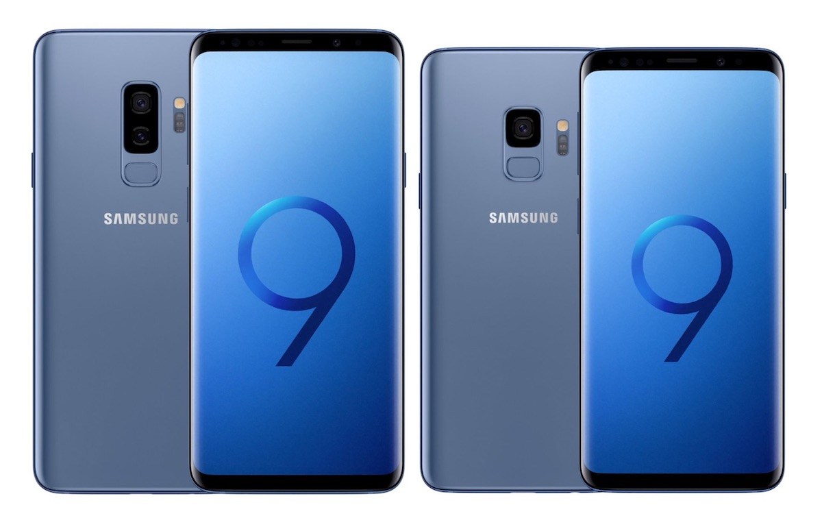 Samsung Galaxy S9 & S9+ in Blau