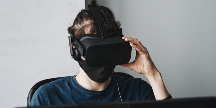 Photo Virtual reality headset