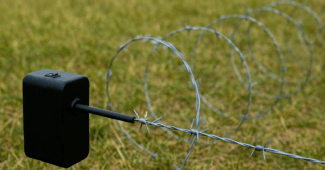 Stacheldraht gegen Drohnen