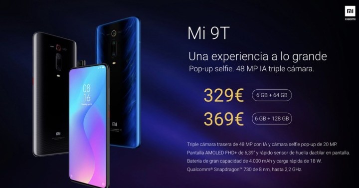 Xiaomi Mi 9T und Mi Band 4: Preise in Europa 1